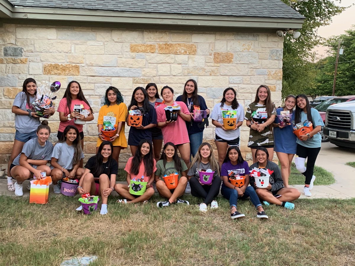 Playing on the field as a team is WHAT we do, but hanging out as a team is WHY we do it.   Love these kids!  #wintoday #SpookySzn