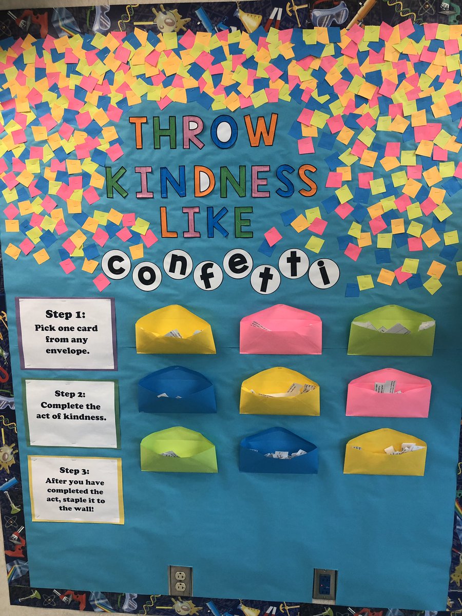 MrLindsey_NGSS's tweet image. A3 I challenged my 8th graders to reach 1,000 acts of kindness. Students take a challenge on their own. It’s not an assignment. #BunceeChat #SparkEmpathy