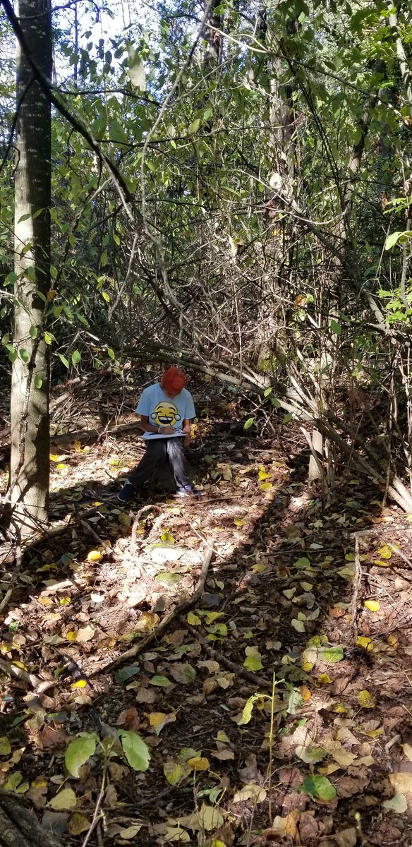 karveena23's tweet photo. Nature Journals were a hit as we explored another outdoor classroom at our local @RoyalHeightsBC Park in the natural forested areas. Sts found a spot to examine and be mindfully present using writing prompts. #GroundingInNature #GetOutside #walkingcurriculum #sd36learn #placebase https://t.co/LU6LXgUWTH