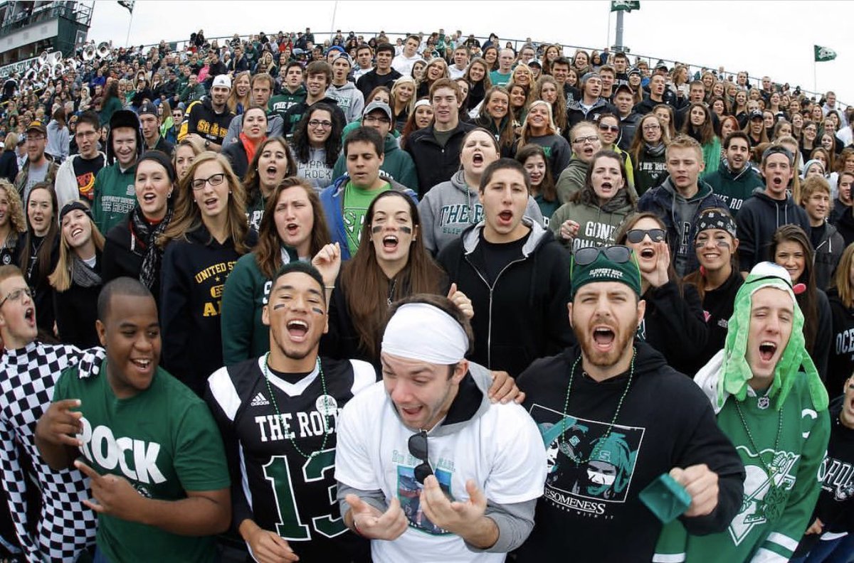 SRU HOMECOMING 🏈 GAME: #BLACKOUT <a href="/IUPfootball/">IUP Football</a> vs. <a href="/SRURockFB/">Slippery Rock Football</a>

 ‼️THIS SATURDAY‼️
⬇️⬇️⬇️⬇️⬇️⬇️⬇️⬇️
•Parade: 10AM (Main St.)
•Tailgating: 11AM Start ($5 Parking)
•Fill Student Section: 1:15/1:30PM
•Kick-Off: 2PM #GetRowdy #BeatIUP