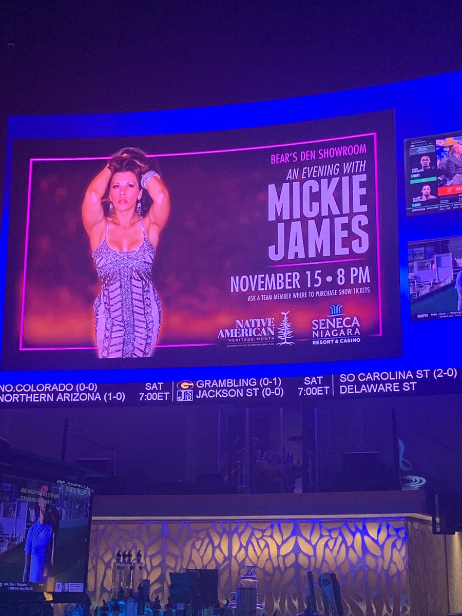 JustinGerardi35's tweet photo. Hell yes we have @MickieJames twice in November #MainEventMilf https://t.co/QVMekbNeZg
