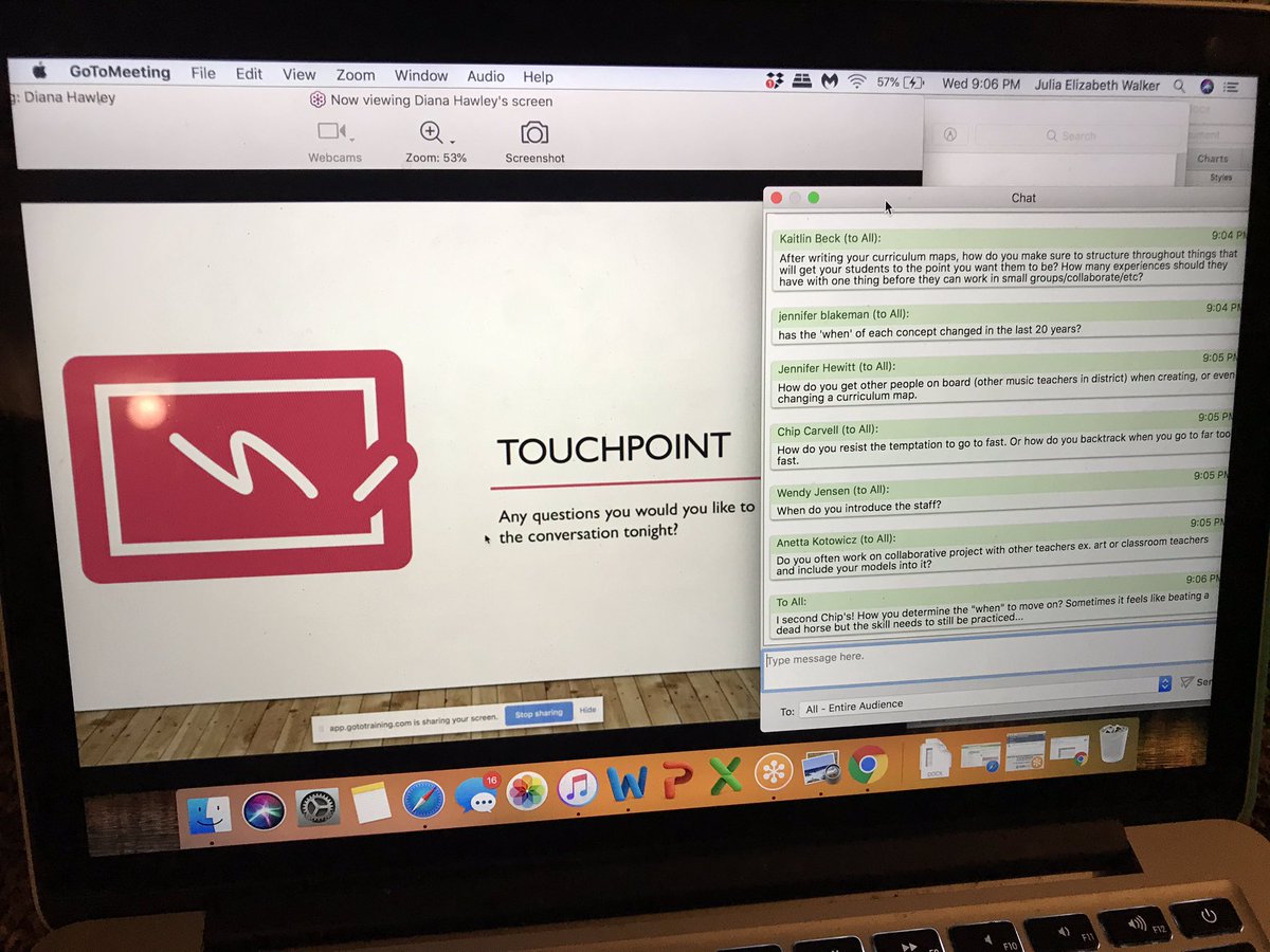 CCE_MusicRoom's tweet photo. Kicking off fall break with my first online PLN session through @AOSA1968! Digging into curriculum mapping and assessment in the Orff Schulwerk classroom. #AlwaysLearning #FallBreakPD https://t.co/MsfCGIkKSo