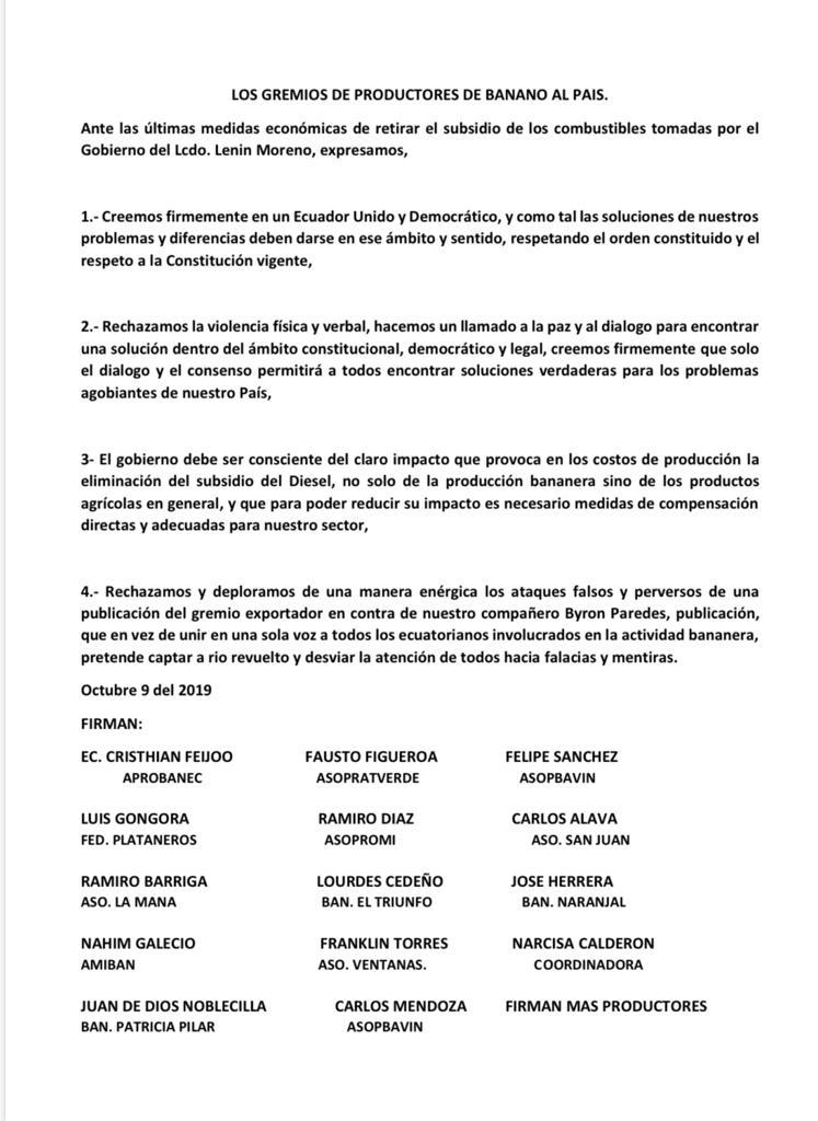 Byron Paredes Monteros On Twitter Comunicadooficial De Los