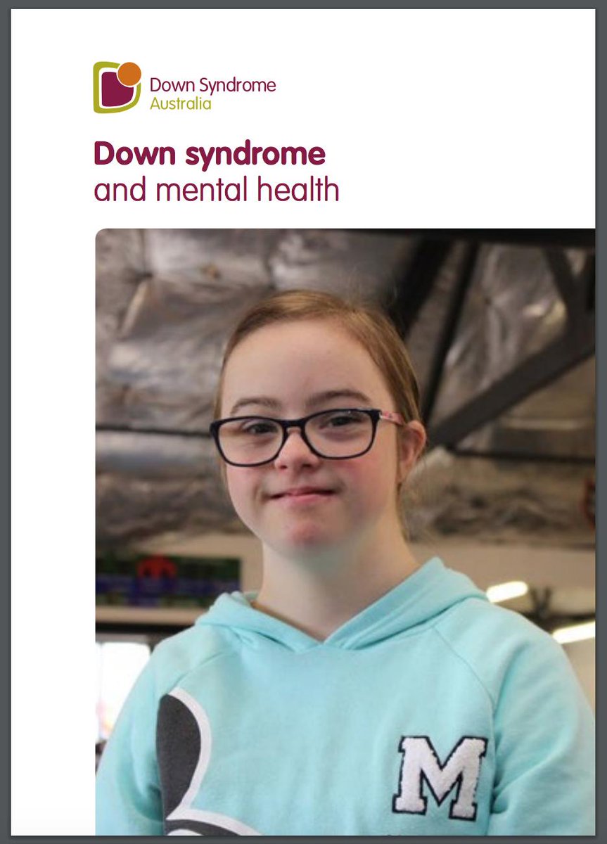 DownSyndromeAu's tweet photo. Good mental health is vital for people with DS as symptoms can go undiagnosed or misinterpreted. 

DSA developed a new guide to mental health for people with DS.

Download it here: https://t.co/TxBlIbpKTB 

#dsawarenessmonth #WDSAM https://t.co/w98DZhJaDk