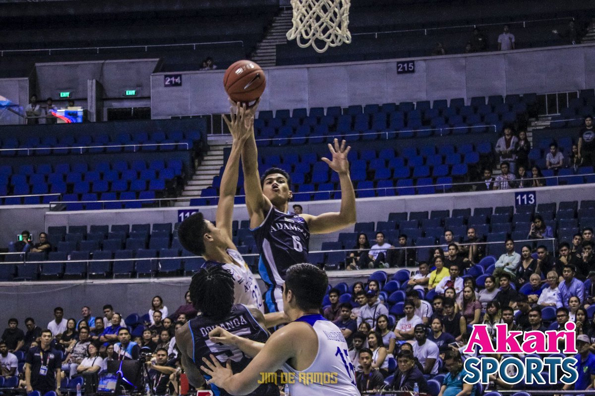 AkariSports's tweet photo. #UAAPSeason82 Rd 2: Adamson Soaring Falcons vs AdMU Blue Eagles [1/4] https://t.co/E8D7MYRXNy