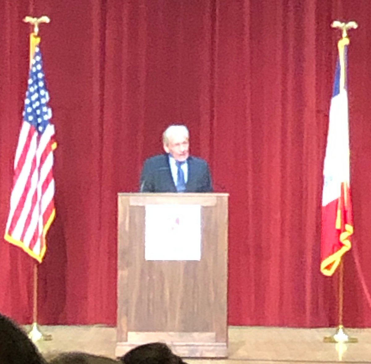 MitchKeller's tweet photo. Wonderful evening with Bob Woodward here for the #MsideWaittLecture. Lots of great reflection on Watergate lessons and what it means today. https://t.co/GI08nqIBJ2