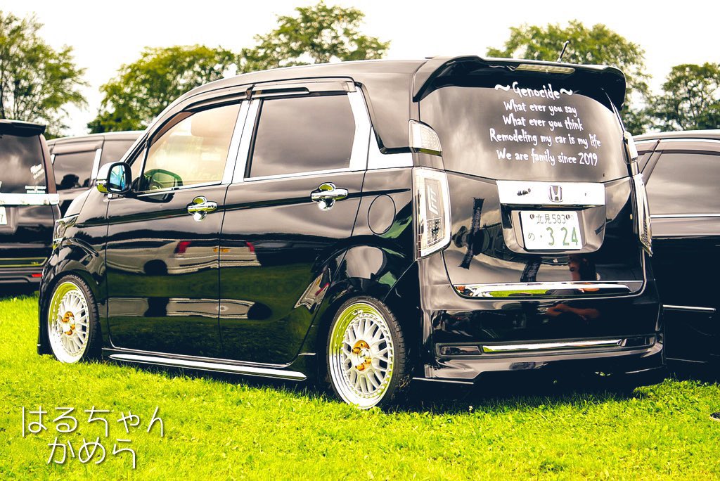 Kazuki Nとタント 嫁車 に乗ってます 固定用 今の仕様と違う写真なので冬になる前に記念に取ってからまた変えます笑 Nワゴンカスタム タントカスタム T Co 1jxgsagzci Twitter