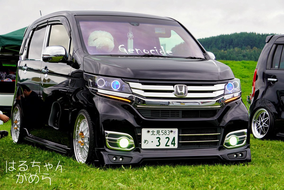 Kazuki Ar Twitter Nとタント 嫁車 に乗ってます 固定用 今の仕様と違う写真なので冬になる前に記念に取ってからまた変えます笑 Nワゴンカスタム タントカスタム