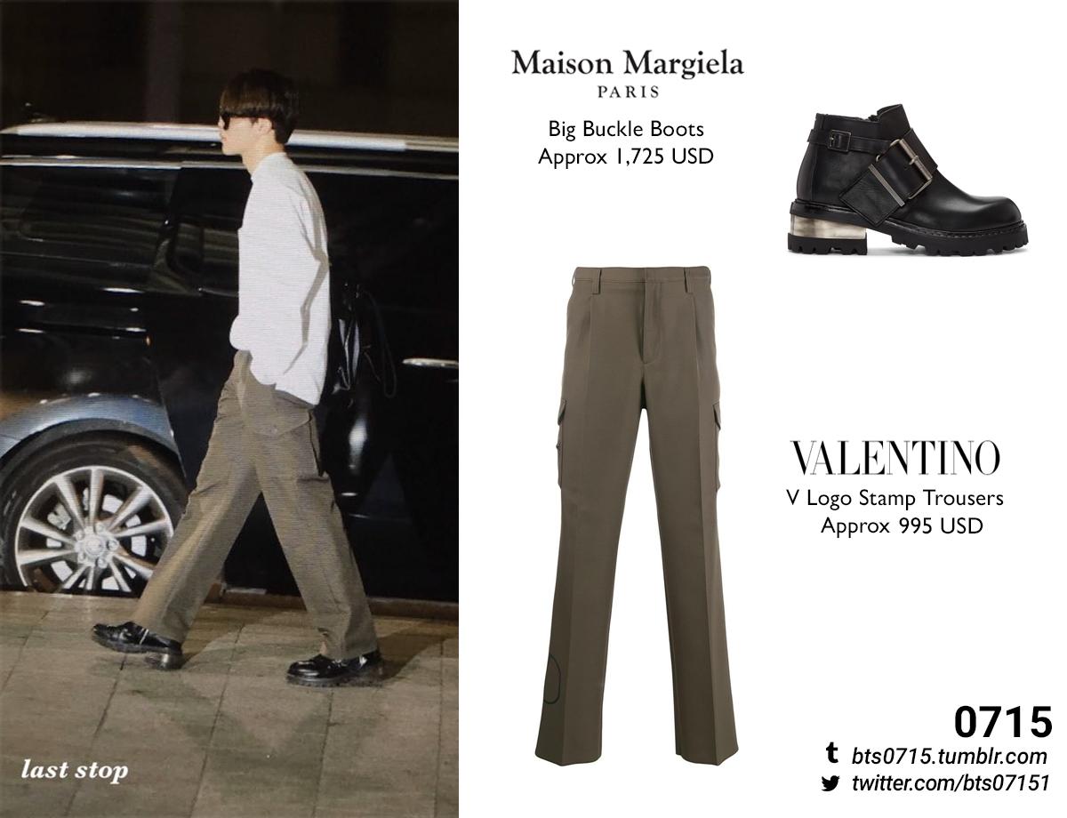 maison margiela big buckle boots