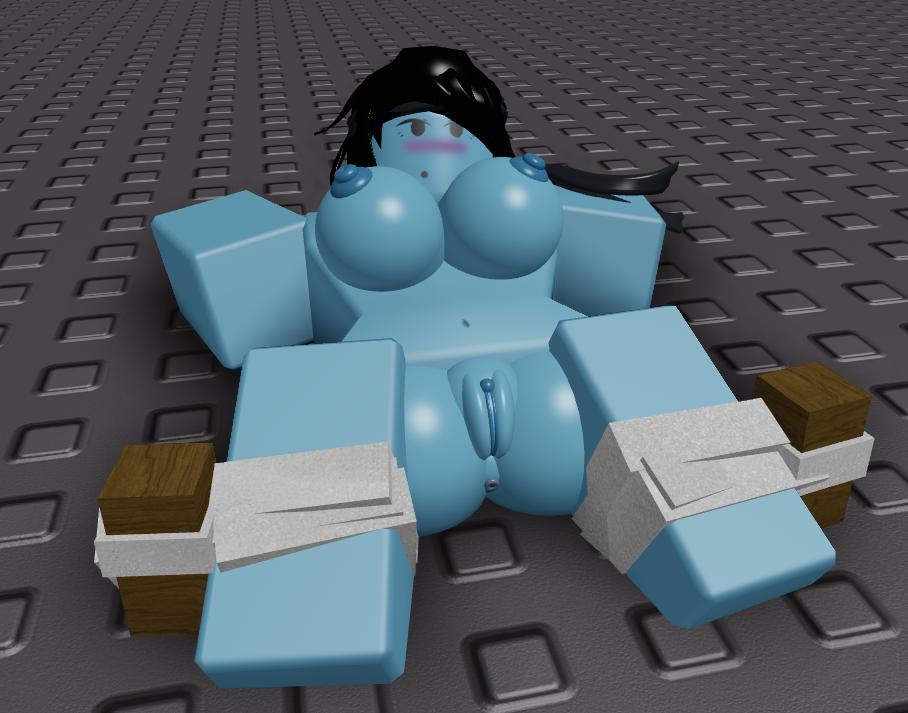 blue RR34 a Tuwita: "#rr34 #robloxporn tried out some cum inflation, i...