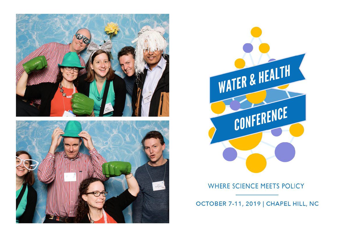 naughtoncc's tweet photo. Loved the  #uncwaterandhealth photo booth this year with print out pictures plus ice cream from a local dairy. Always the best conference food with the most vegetables 👏🏻 Conference organizers https://t.co/XGGSSZUdHf