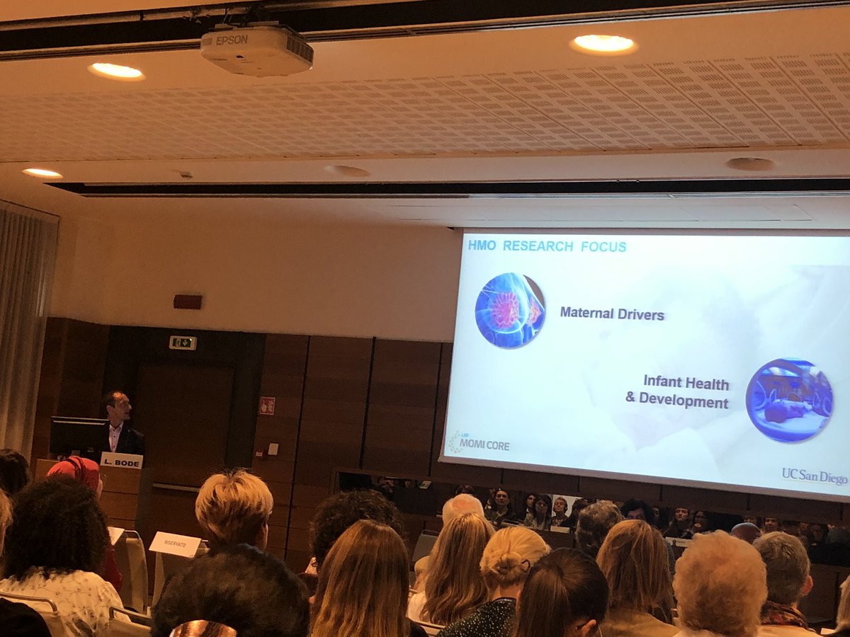 MilkBanksEMBA's tweet photo. Welcome to Turin and the 5th EMBA International Congress. Great start to the programme with Prof Lars Bode updating us on #HMOs #donormilk #hmbs @MilkBanksEMBA @milk_foundation @GillyWeaver https://t.co/rNwIRhwMGQ