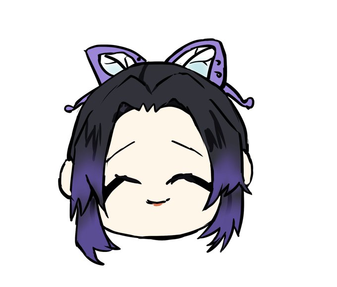 村上みるくさんがTwitterに投稿した胡蝶しのぶ(鬼滅の刃)のイラスト。