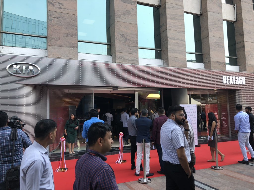 mishramugdha's tweet photo. Kia Motors inaugurates #Beat360 a brand experience zone in Gurugram. After Seol In South Korea, India becomes the first country to get this zone. It’s an interactive space where one can experience what the brand stands for. https://t.co/AYGIuSBUn4
