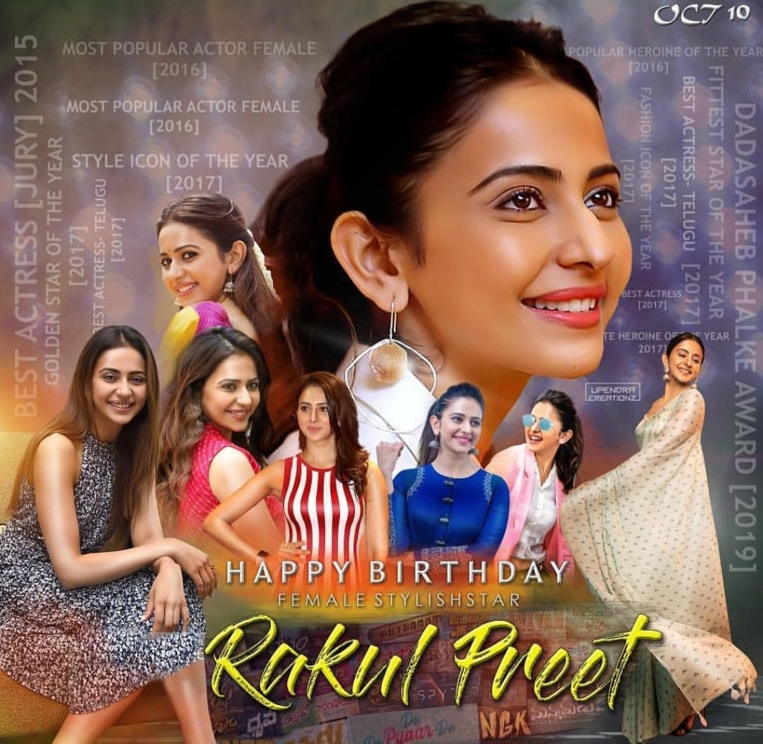 Happy Birthday Lady Stylish Star Rakul Preet Singh 