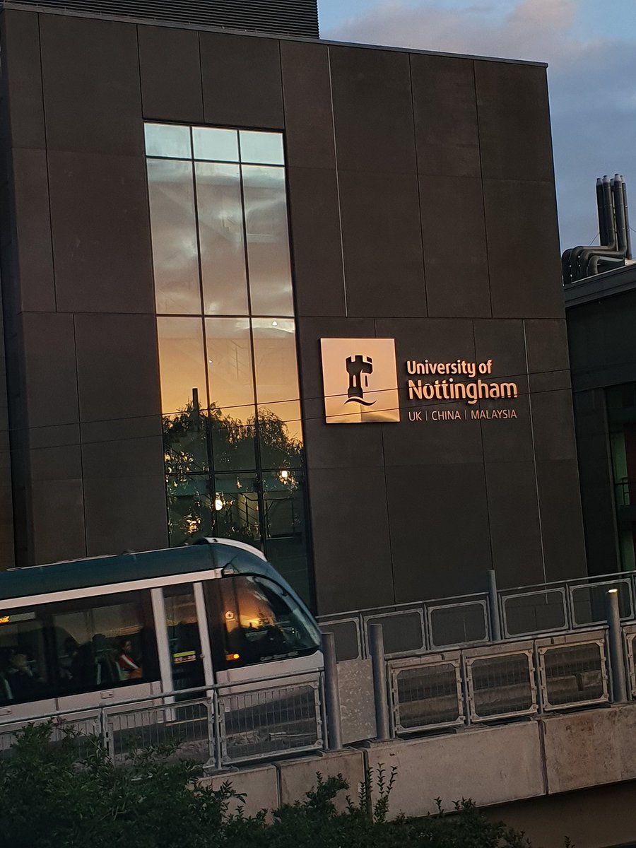 issywalker's tweet image. Sunrise at @UoNCancerCentre, 7.30am