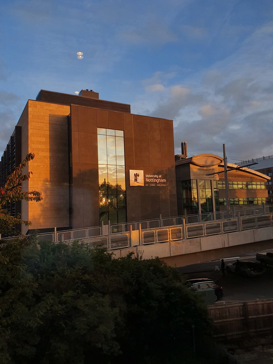 issywalker's tweet image. Sunrise at @UoNCancerCentre, 7.30am