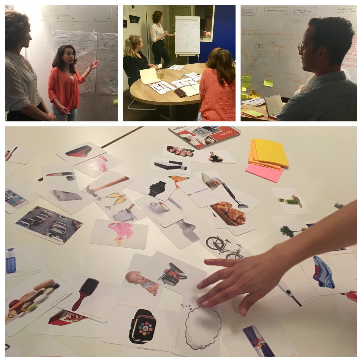 Impressie van één van onze ontwikkelsessies. Ongedwongen met leuke, slimme mensen aan de slag met vraagstukken die ons bezighouden. Én zo leer je elkaar beter kennen. 

#ontwikkelsessie #designthinking #innovatie #samenkomjeverder #inspireren #leren #designsprint