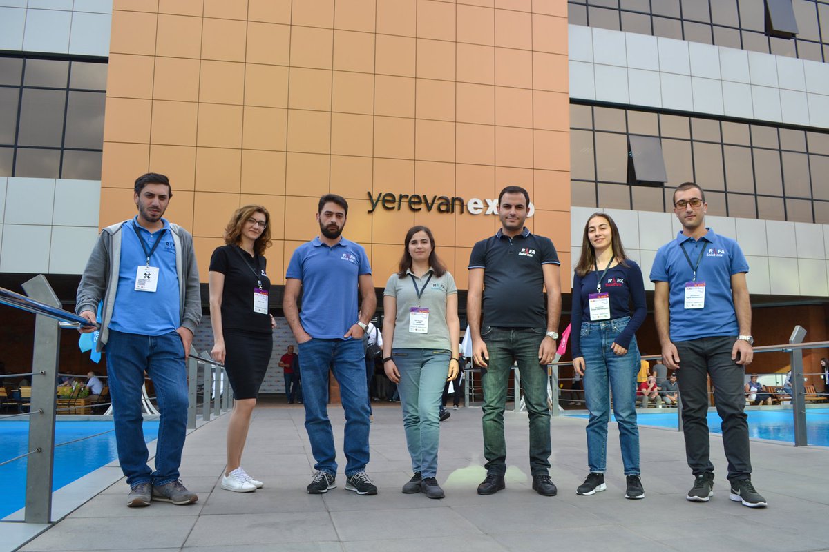 #DigiTec day 4 with almost complete RAFA Solutions' team. 
#DigiTec19 is over now, thank you for participation and a great experience!