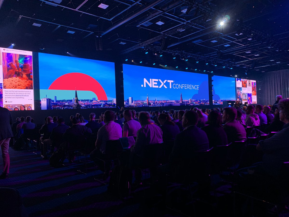 Packed house for the last day’s keynote at #NEXTcon