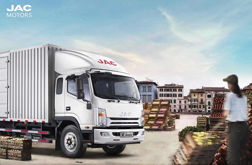 jacmotorsglobal's tweet image. Next batch of autumn delights on its way, timely delivered by the N-Series #EffectiveWork #JACMotors