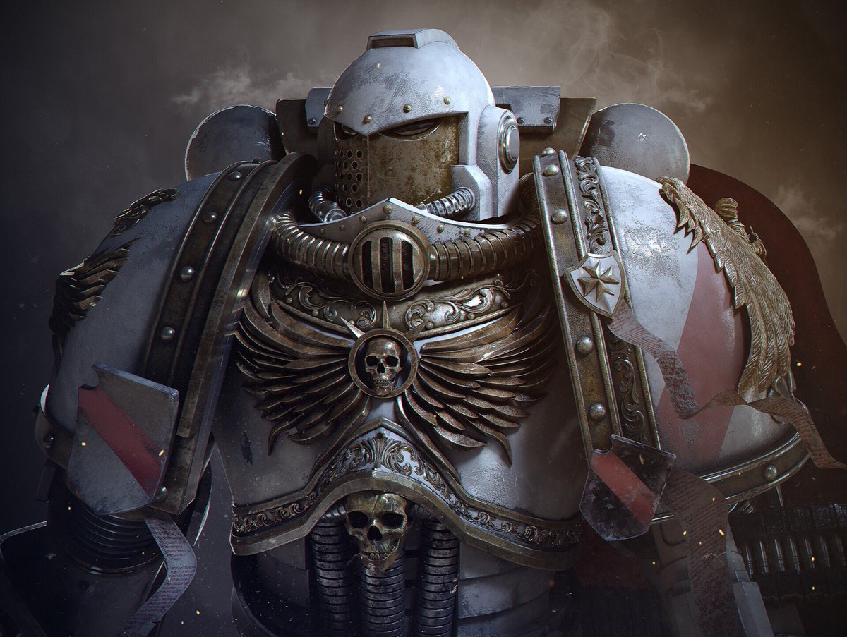 warhammer40k #warhammerart #warhammerartist #spacemarine #battlemech #adept...