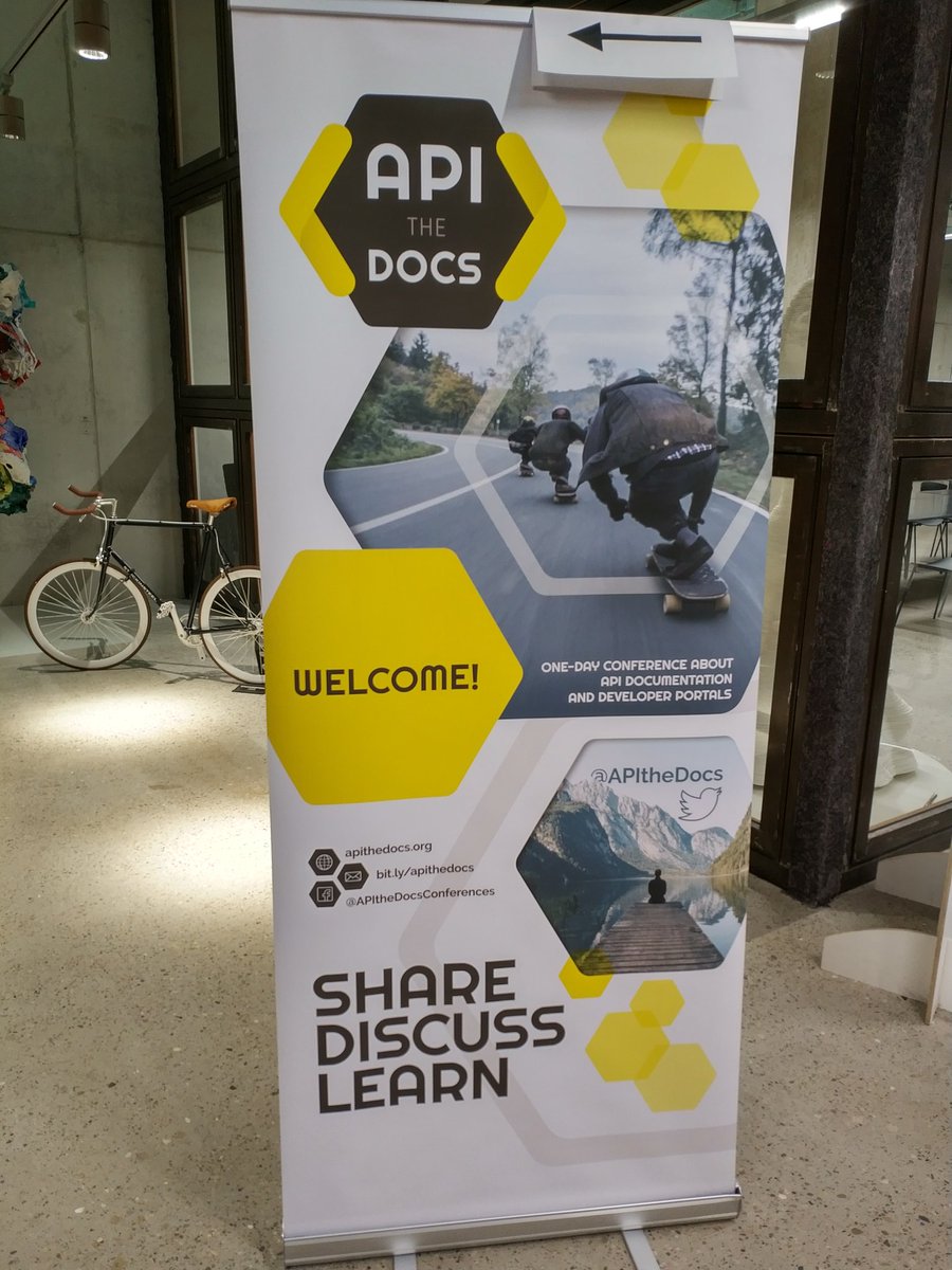 Jaap_Brasser's tweet image. Checked in and ready for a day of learning about APIs and documentation.
Very nice to have a conference in my hometown for a change!
#MVPBuzz #ApiDocs #ApiTheDocs