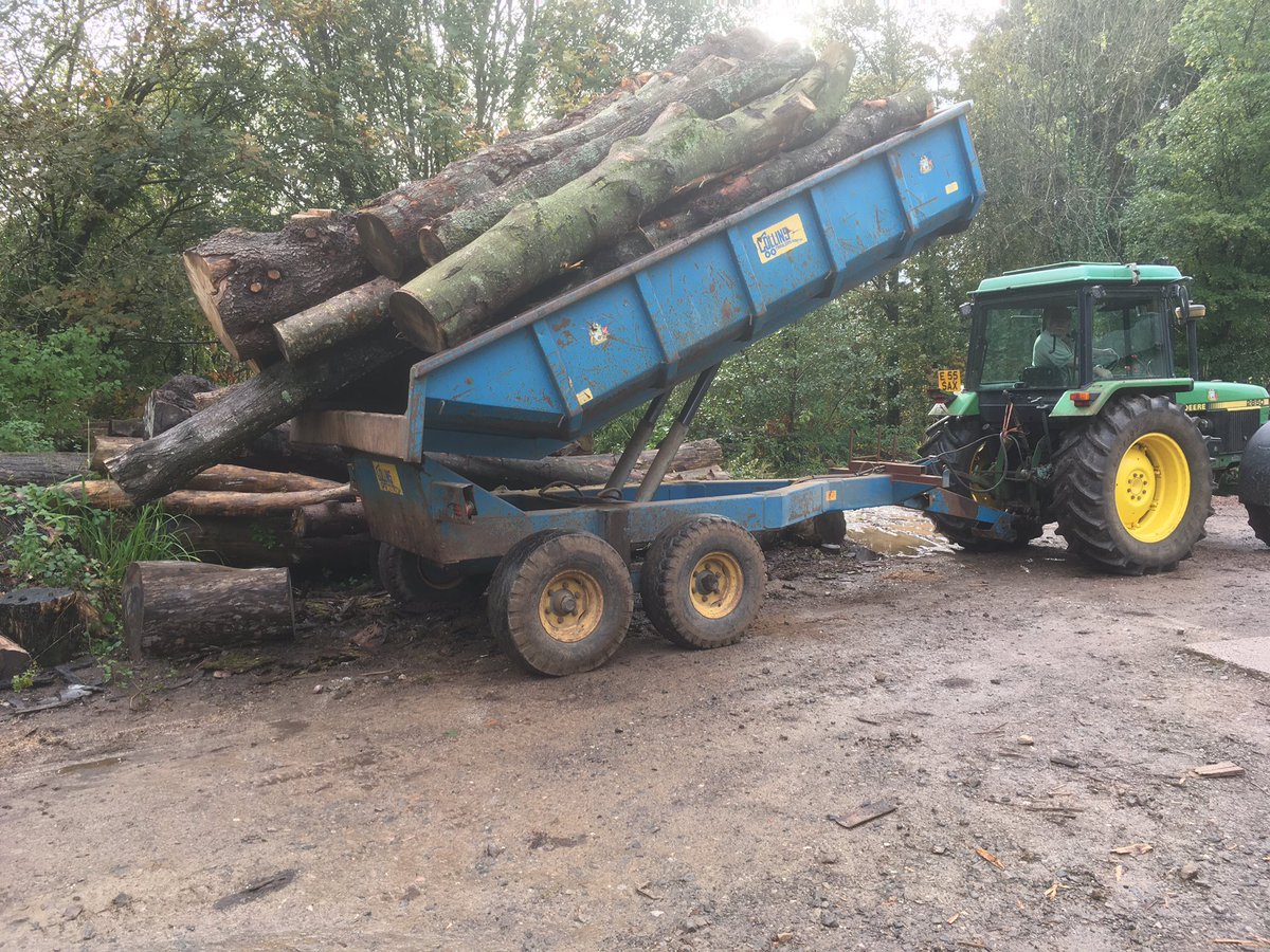 WenTimberCentre's tweet image. The good week continues! More logs being delivered, this time from a local closed golf course. This lovely lot contains, Alder, Sequoia and  Cedar of Lebanon 👍💚. Get milling @michaelsparey 😆#sustainabletimber #sustainablelogging #alder #sequoia #cedaroflebanon #localtimber
