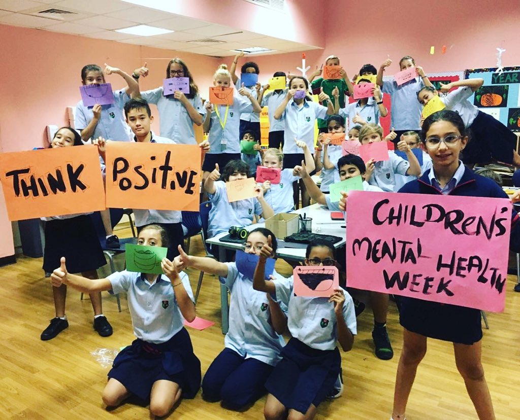 #DIAYear6 @diadubai raising awareness for #WorldMentalHealthDay #DIARespect