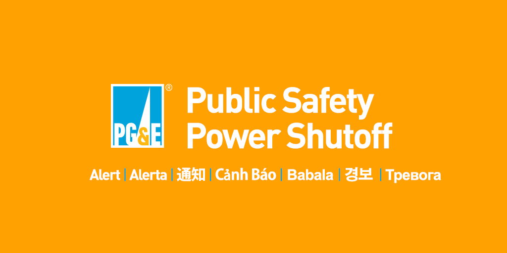 CityofSanJose's tweet photo. Update: We've been getting confirmation that the number of  @PGE4Me Power Shutoffs is increasing in the following areas of #SanJose: Almaden and Evergreen. #pgeshutoffs https://t.co/RoouNtRbYV