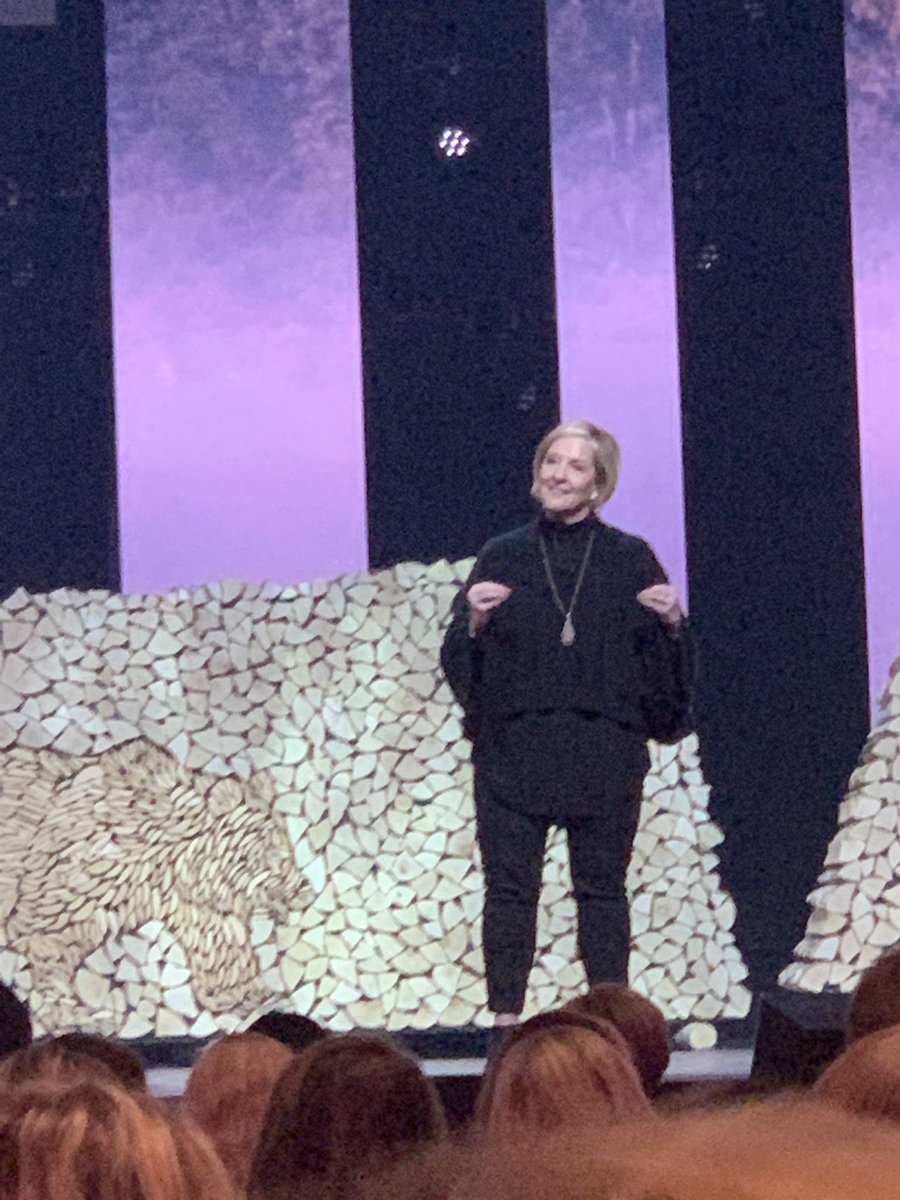 APJinplay's tweet image. So many truth bombs from @BreneBrown #NBForum2019 ”Leadership is the ability to rise after a fall” ”Check the reality of the story you tell yourself” ”Perspective is a function of experience” ”Courageous  leaders are never silent about hard things.” Nuanced stories&amp;amp; pgs of notes!