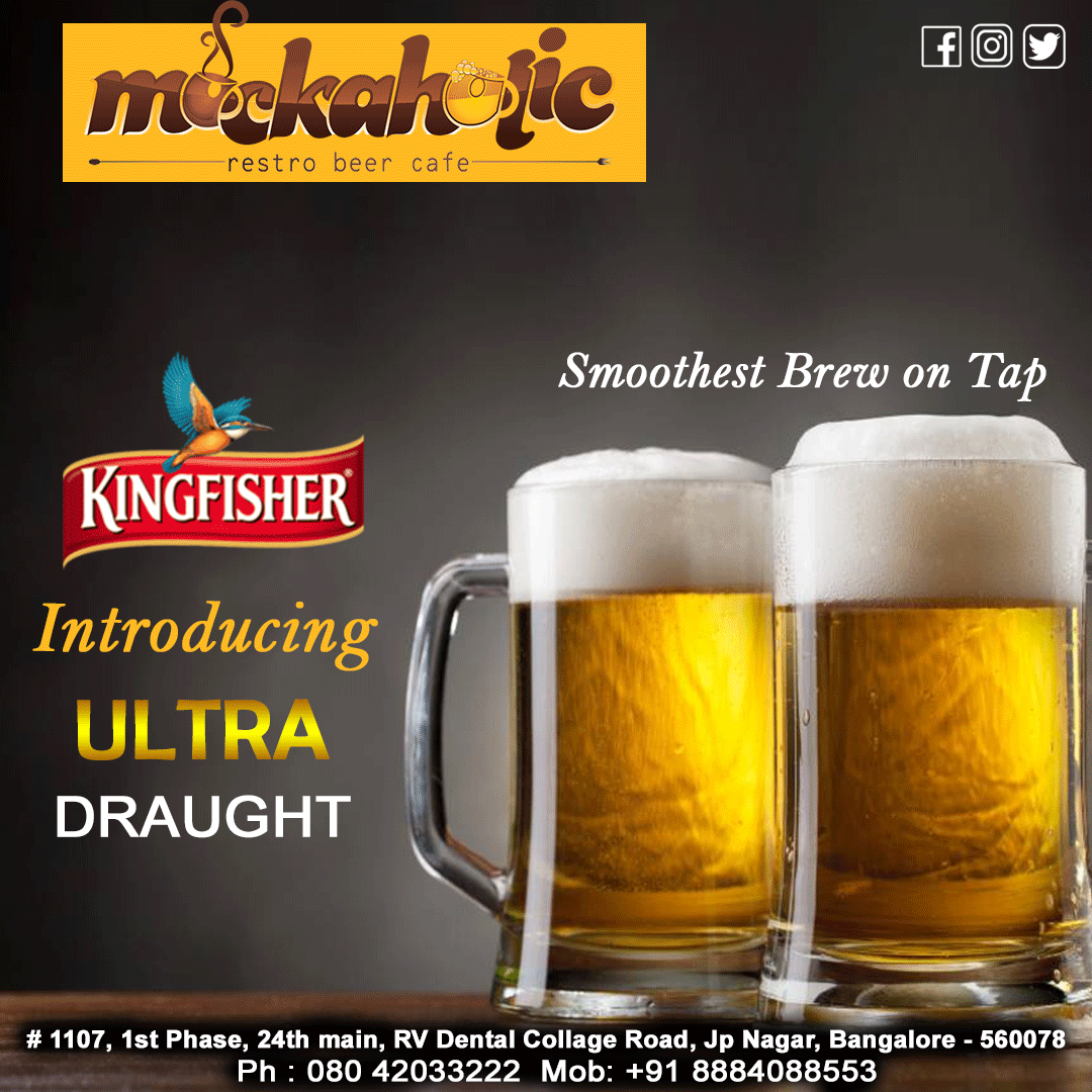 Kingfisher Draught Beer