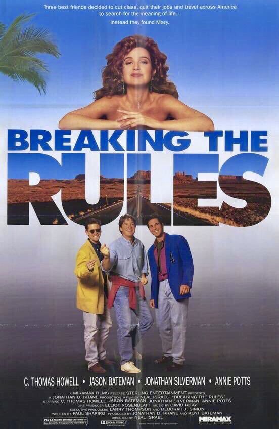 FilmNewsNos's tweet photo. 🎬MOVIE HISTORY: 27 years ago today, October 9, 1992, the movie ‘Breaking the Rules’ opened in theaters!

#JasonBateman #CThomasHowell #JonathanSilverman #AnniePotts #KentBateman #KristaTesreau #ShawnPhelan #JackeyVinson #MartyBelafsky https://t.co/HATzJPVJS8