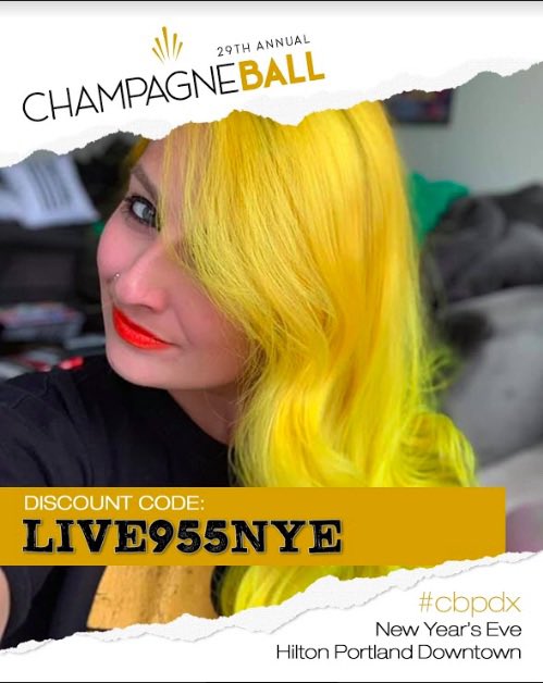 dudeitsice's tweet photo. It’s never too early to start planning for #NYE! Kick off the new decade with @live955 at @Champagne_Ball, baby! Use this code to get $10 off Gold Reserved, Reserved and GA tix! Expires 11/1/19. ✨🥳🥂 #happynewyear #nyepdx #nye2020 #cbpdx @HiltonPortland https://t.co/Yvg7uW6RbO