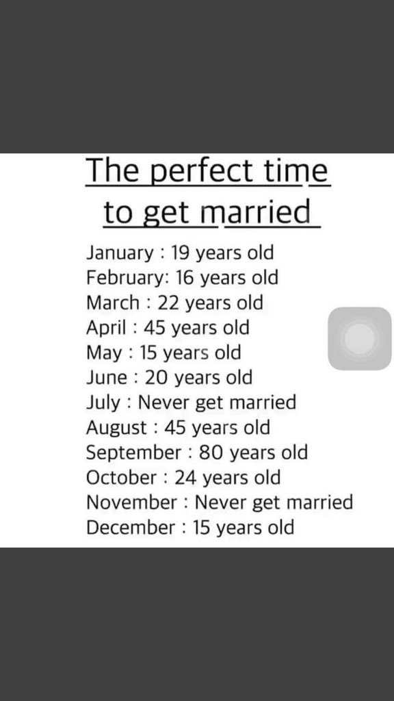 Well shit looks like I’m free till I’m 45😂😂