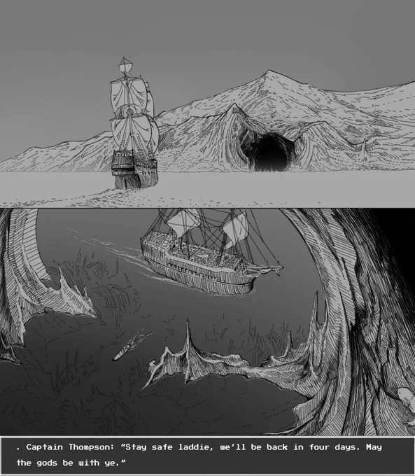 Maybe I'll continue the story at next year's mermay even though these are only barely mermaid related lol
[2/2] 