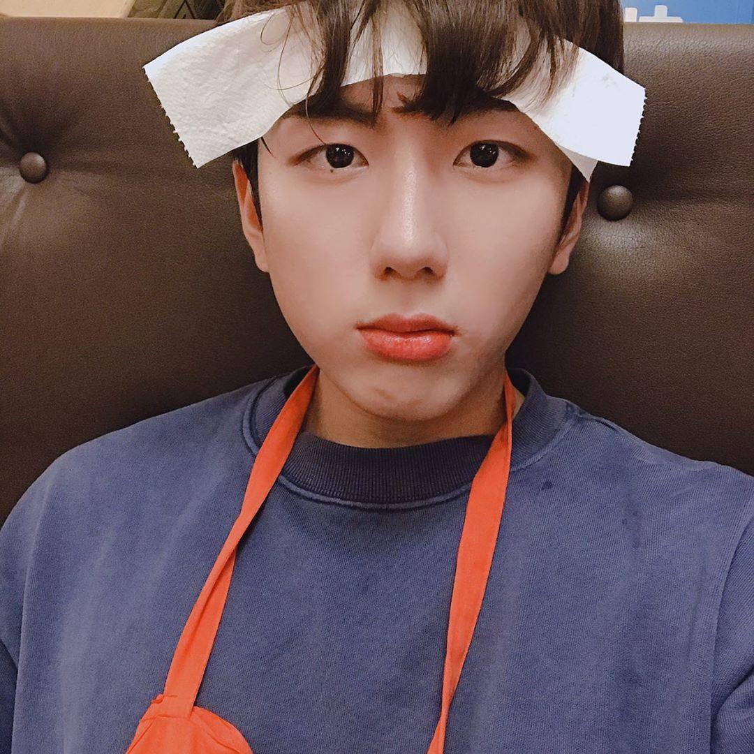 MyTeenBrazil's tweet photo. [IG] 09.10.19 Atualização de #Eunsu em sua conta oficial no Instagram (choeeunsu).

"#Antes e depois do yeoptteok*🤔
🔥🔥🔥🔥🔥🙅‍♂️🙅‍♂️
#razão #pelaqual #nãoconsigocomer #comidaapimentada"

*Prato típico coreano apimentado
#은수 https://t.co/UcoitXSnNE