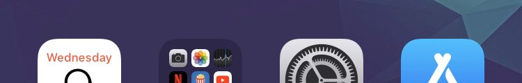 Got my first iOS 13 bug my status bar left me :(