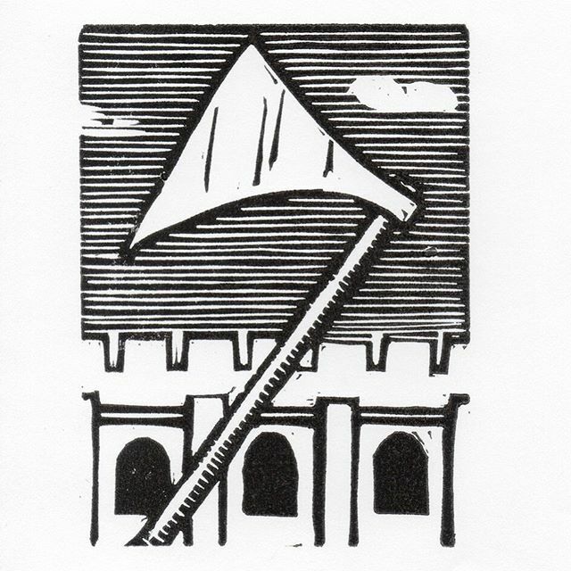 GripAndWord's tweet photo. #inktober day 9, “Swing”
.
#linocut, 3”x4”
.
#inktober2019 #inktoberday9 #linoctober #printmaking #linoleumprint #lino #linoleumblock #axe https://t.co/qMPAIdul71 https://t.co/tWSsF0pE3G