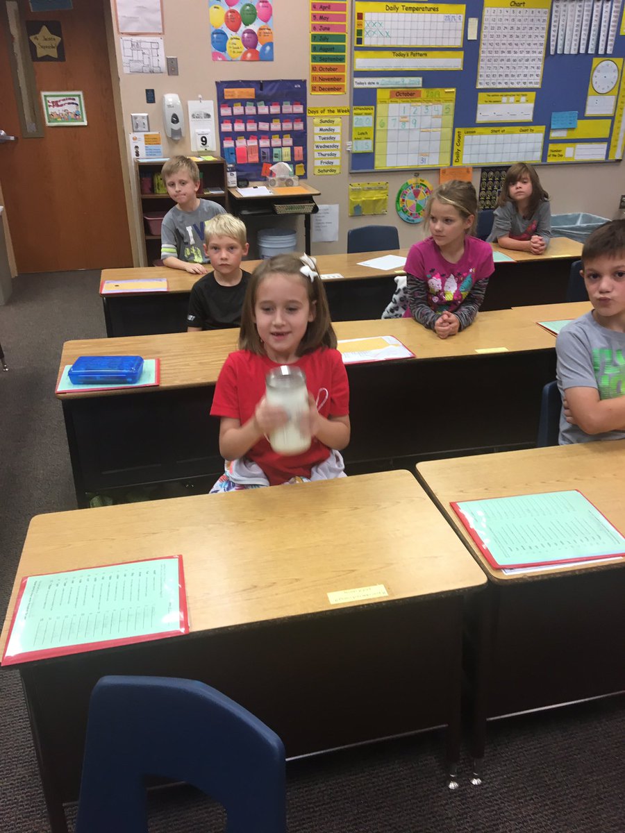 J2LearningIsFun's tweet image. 100% of my @WayneSchools 2nd graders thought margarine is butter. After 10 minutes of shaking heavy cream they now know and taste the difference. 95% of them now prefer butter...