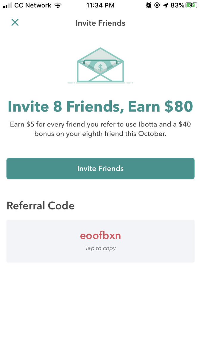 samispiritbear's tweet image. go add my code on ibotta and when you redeem your first deal you and I both get $5!! type in my referral code!!