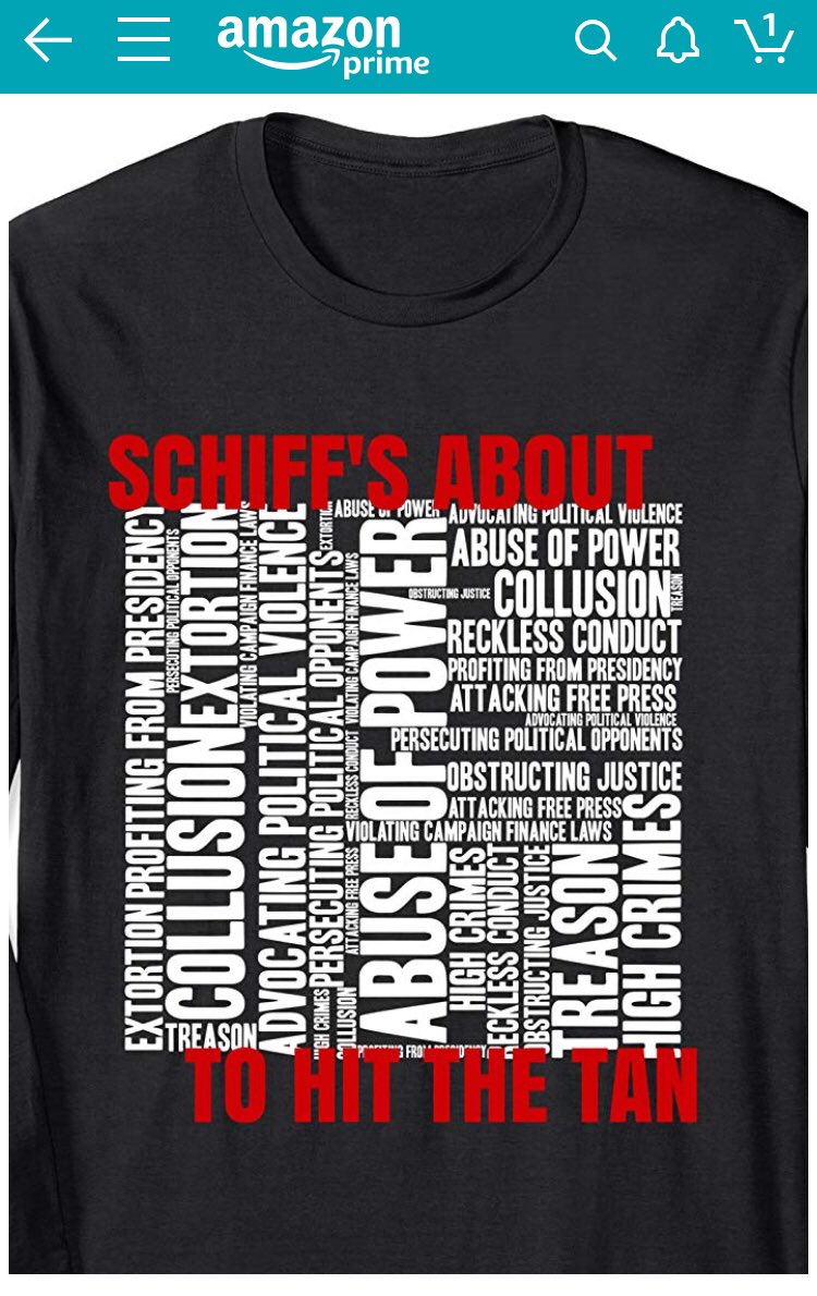 Impeach Trump Schiff About to Hit the Tan Long Sleeve shirt amazon.com/dp/B07YRD8CGL/… #Amazon #ImpeachmentHearings