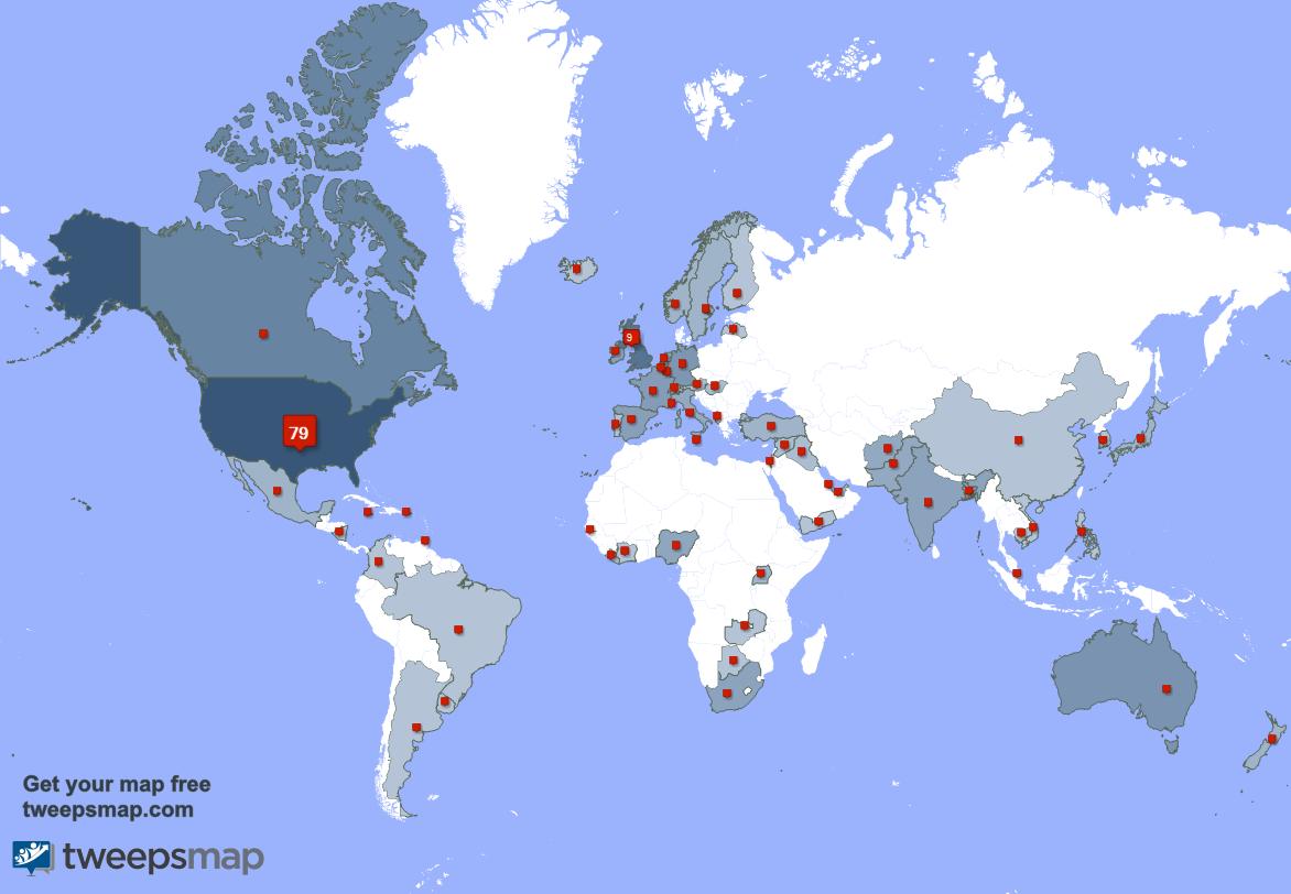 I have 8 new followers from UK. 🇬🇧, and more last week. See tweepsmap.com/!KarenHBStanley