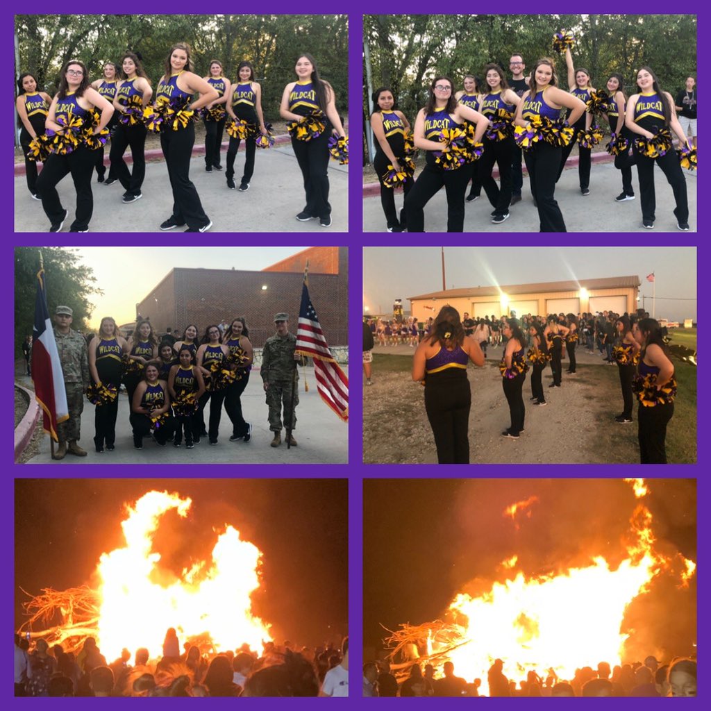 GodleyDance's tweet photo. Wildcat Dance Team: first HOCO parade under our belt and we had a great time! We love @godleyband and @MrWalkerMusic, who gladly stepped in for a pic;) Thank you to the National Guard gentlemen for your service and for taking time to lead us out tonight! #GHSHOCO2019 #proud2BACat https://t.co/Xxfuko11An