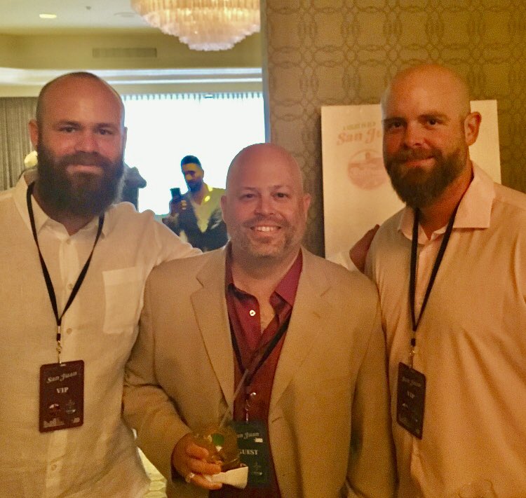 Just 3 bald guys...

Congrats on a great career to Brian McCann. #Astros #WorldSeriesChamp 
@TalkingStros