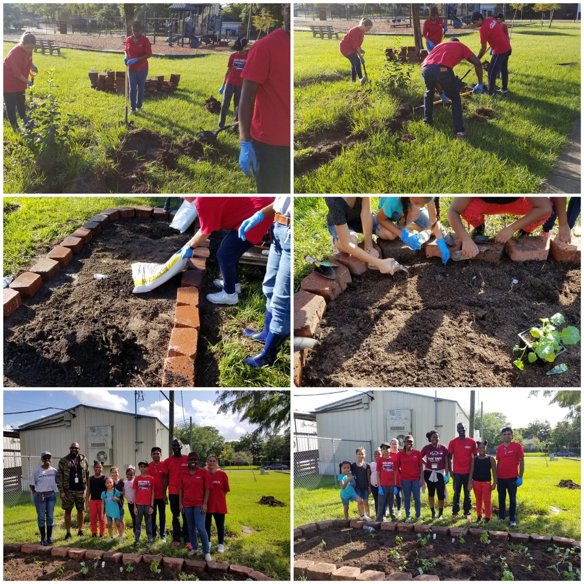 SusanClarkJH's tweet photo. There is such excitement in the air as Woodson Elementary and our community prepare for a beautiful new season of growth, in the garden and in our hearts! 💙🥬🥦🥒@WoodsonESHISD We are thrilled to be working with you! @S2P_Instructors @R4SFoundation https://t.co/Aw26QPpZIr