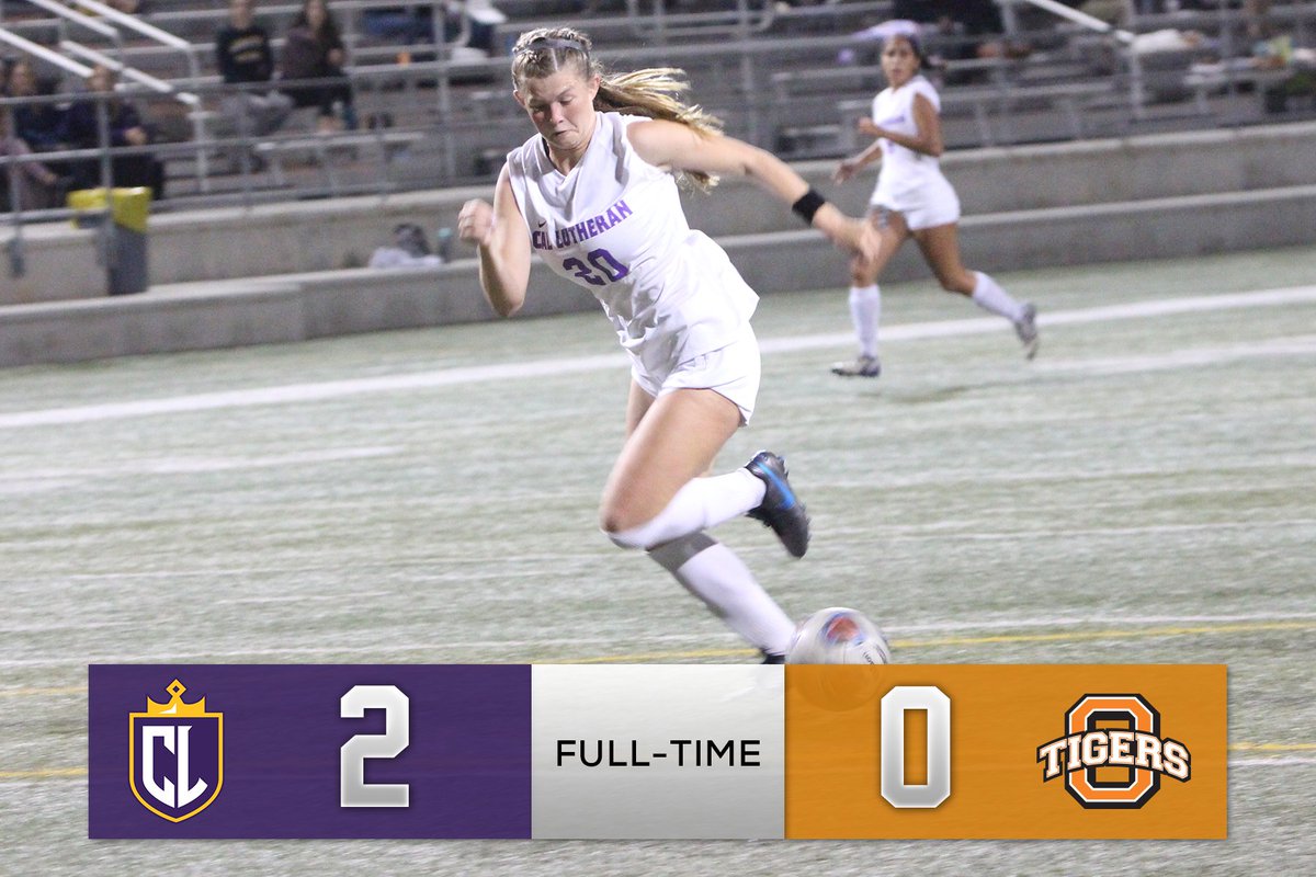 Regals Win! 🤩 A great all-around game from @CLUwSoccer as they control the match from start to finish and grab another three points in SCIAC play! Crawford 6' Fagerberg 56' #OwnTheThrone