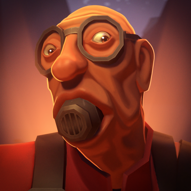 “[/r/tf2 art] Pyro unmasked? 