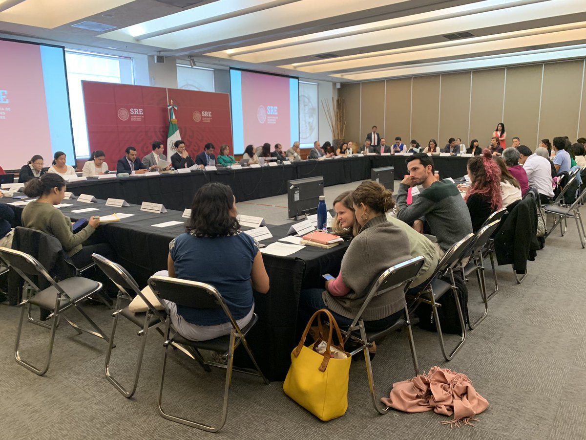 marthadelgado's tweet photo. El @GobiernoMX está consciente de los retos en materia de derechos humanos. Por ello, la @SRE_mx realiza este ejercicio para escuchar opiniones y recomendaciones de la sociedad civil, que serán consideradas para cumplir con el compromiso de abrirnos al escrutinio internacional. https://t.co/YNYxFeafQS