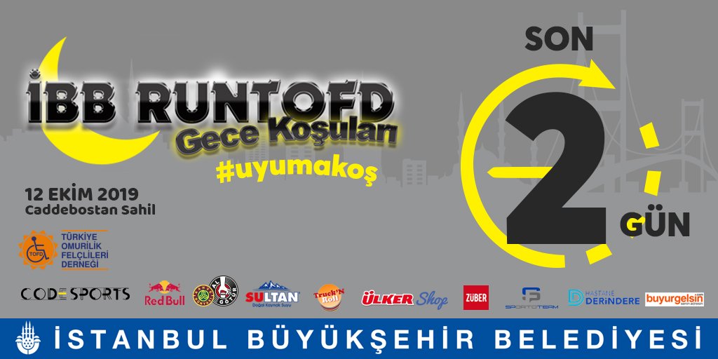 ibbgsm's tweet photo. Çok değil sadece 2 gün kaldı...
#uyumakoş #sporunmerkezi #İBB #runtofd #caddebostan #koşu https://t.co/P3CbPzZXvO